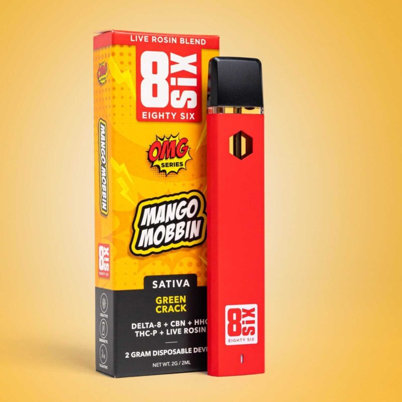 Mango Mobbin Live Rosin Vape 2G - Houston Cannabis