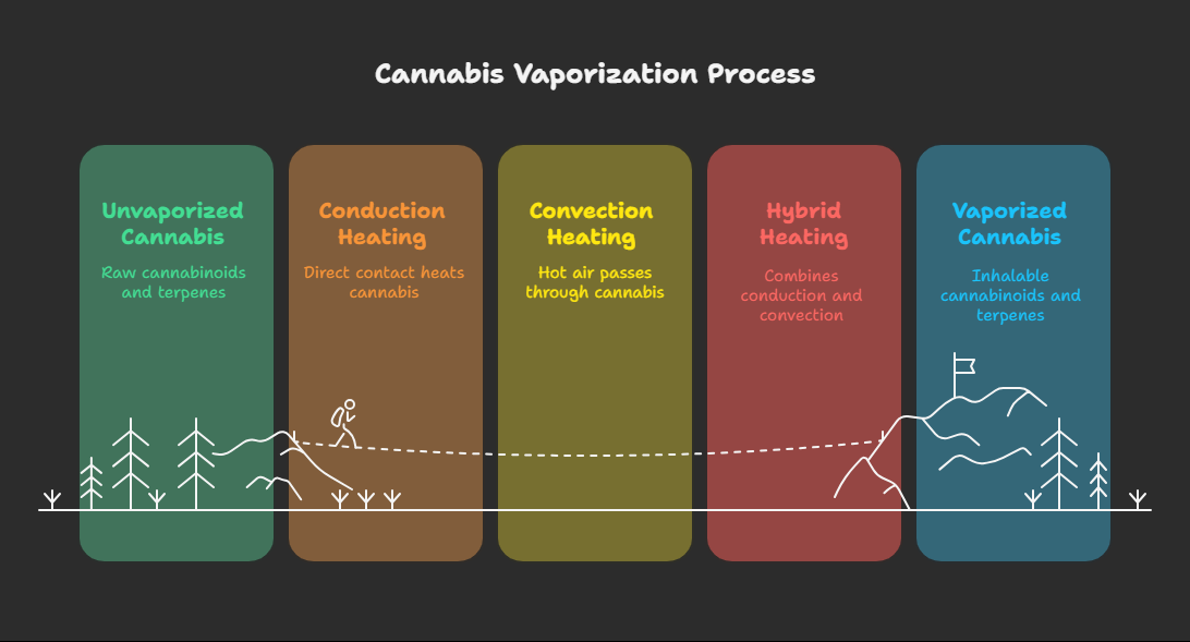 Cannabis Vaporization Process