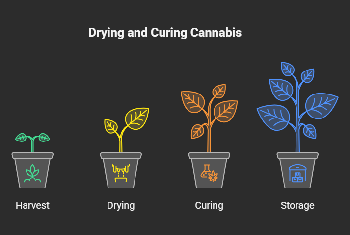 Drying and Curing Cannabis