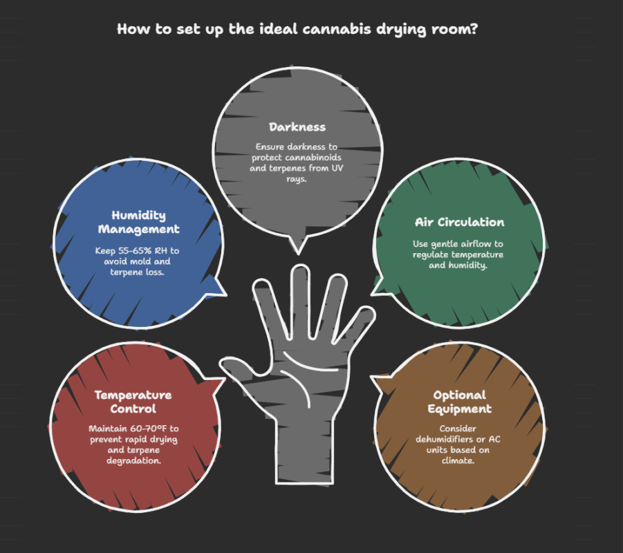 Cannabis Drying Process