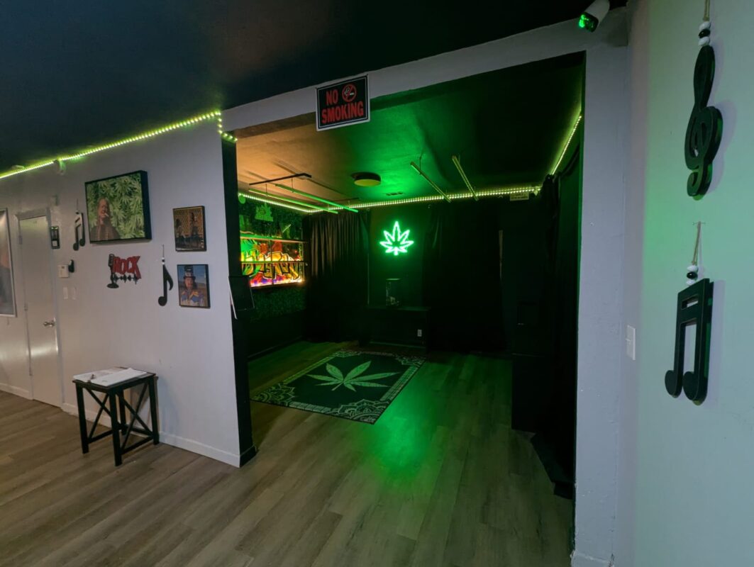 Inside Singing Kush Cannabis Dispensary in Houston Heights