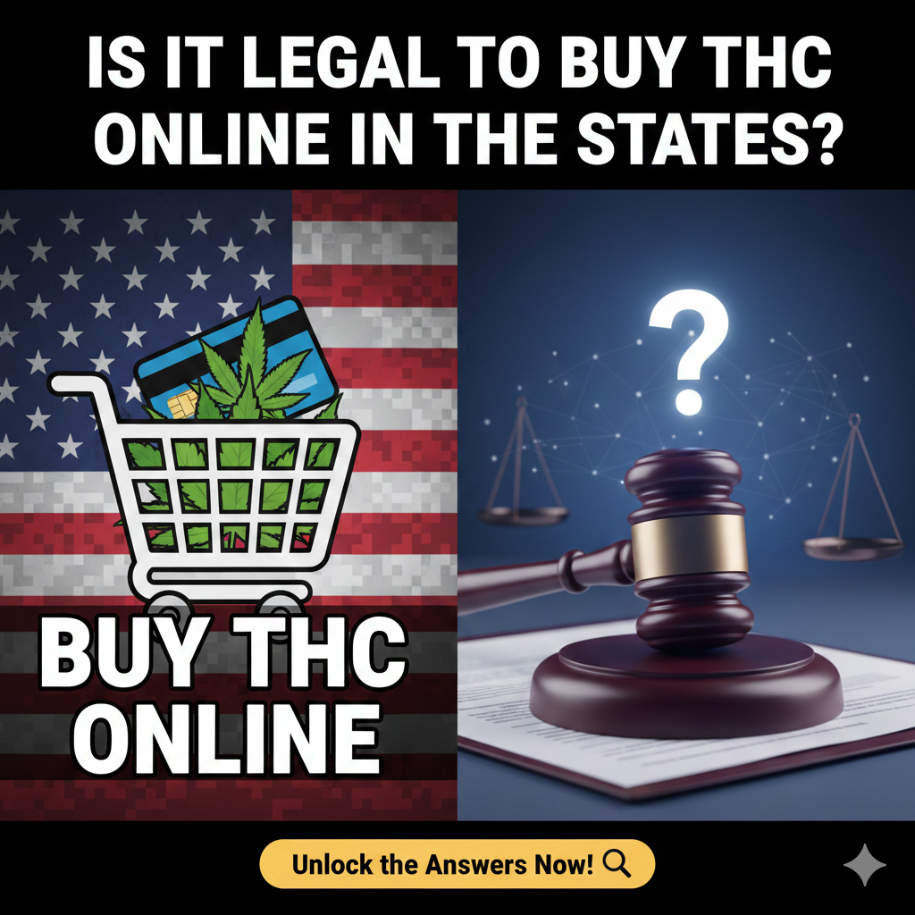 Is It Legal to Buy THC Online in the United States